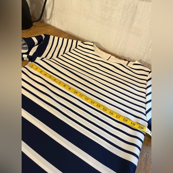 💙 ZOA New York striped textured blouse - size L💙 - Picture 4 of 8